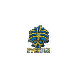 Alternativer SVERIGE Aufkleber "Baum"