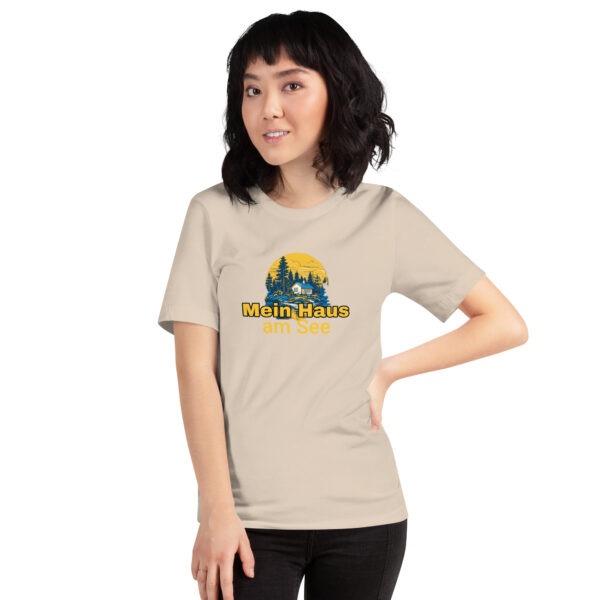Unisex-T-Shirt mit "Haus am See"